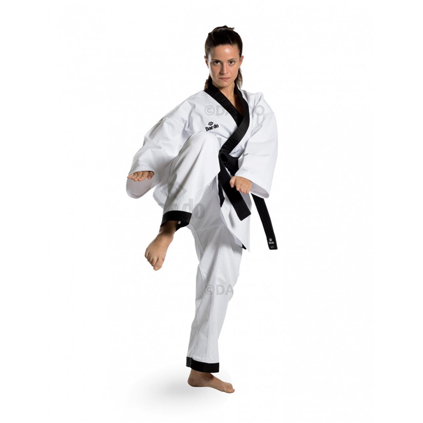 Dae Do Kimono Dae do Hapkido Tradizionale (5° - 180cm - BIANCO - NERO)