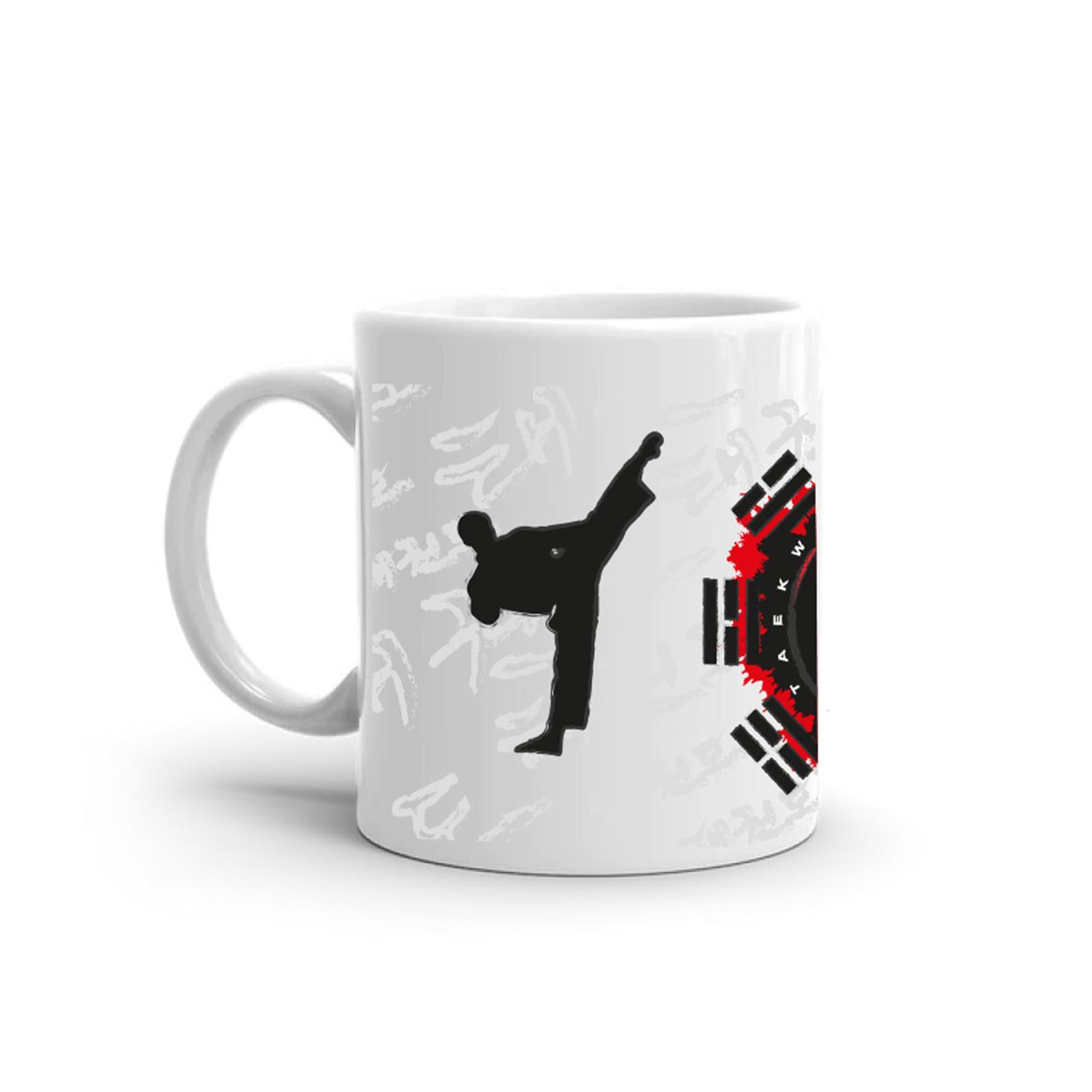 PubbliSport Tazza in ceramica taekwondo korea (Ø82*95)