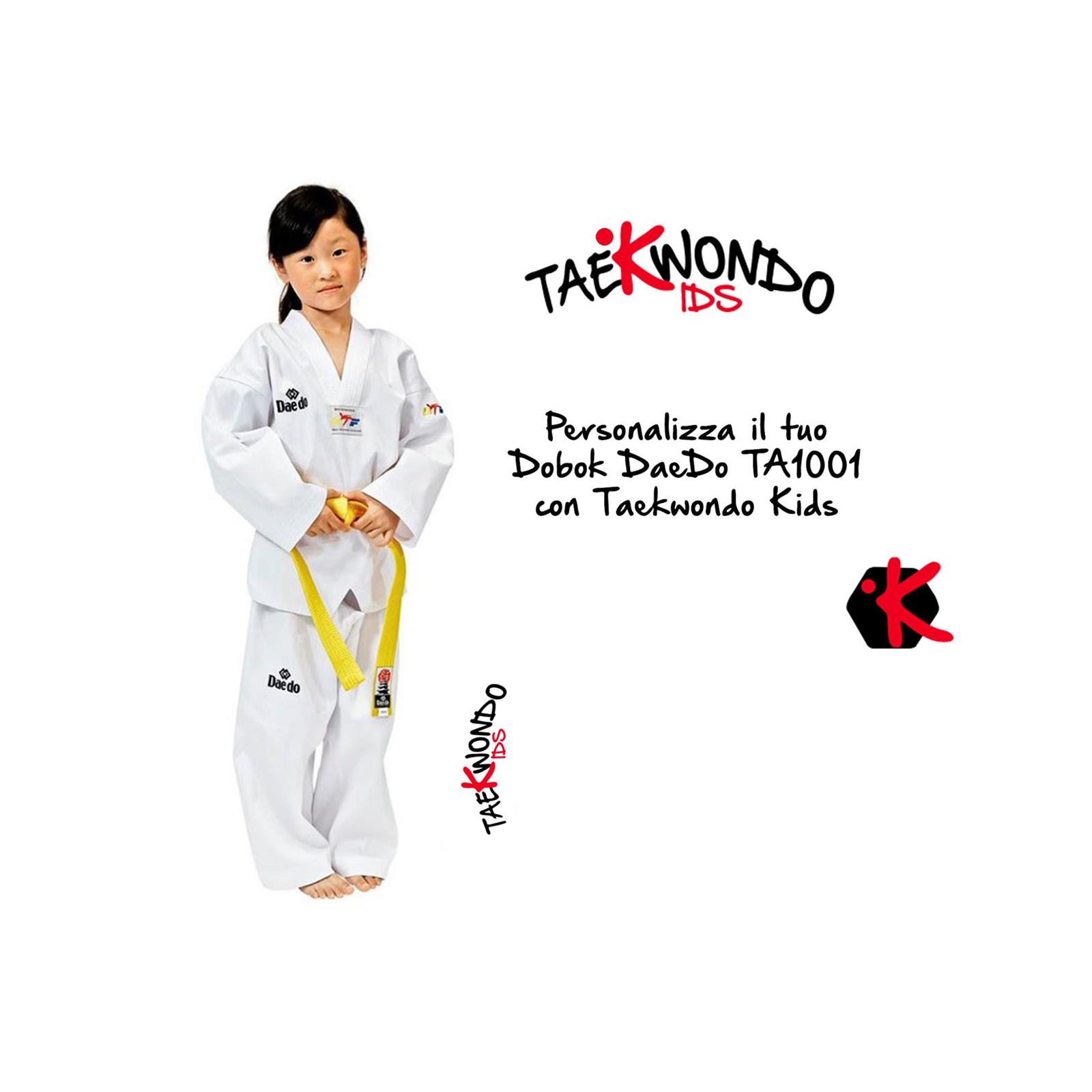 Dae Do Dobok WTF Taekwondo Kids Omologato Dae do