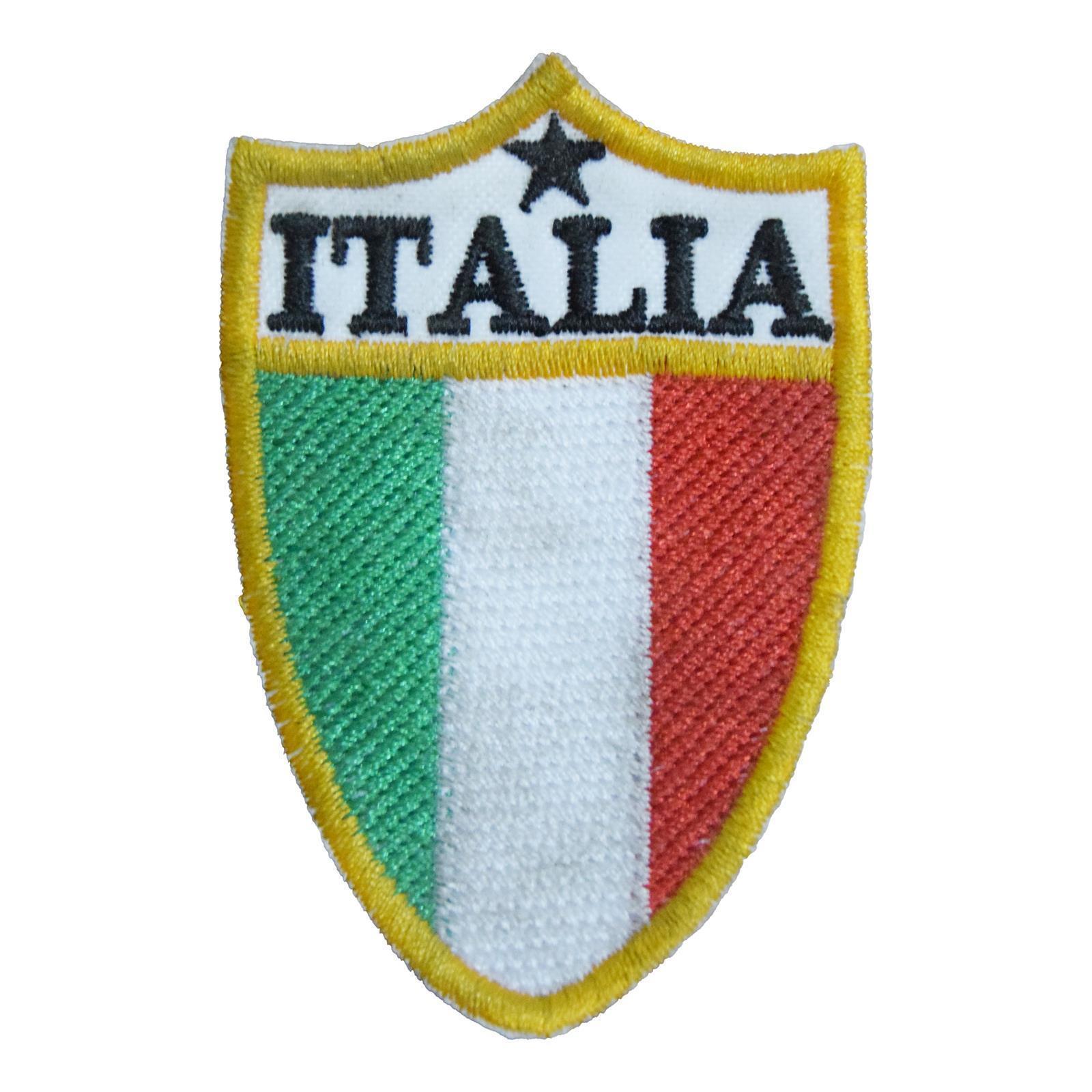 PubbliSport Toppa con scudetto Italia (5 * 7,5 cm)