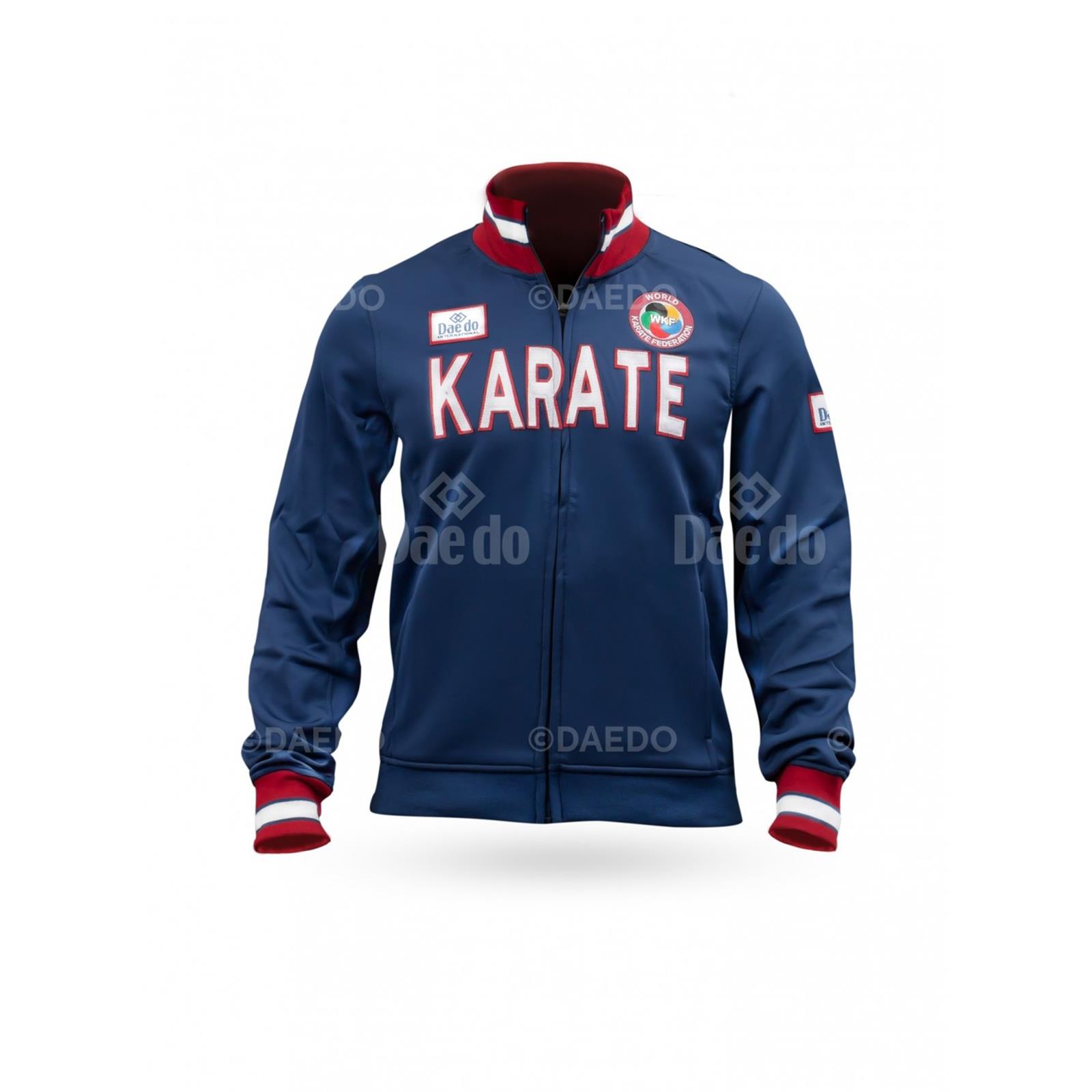 Dae Do Felpa Sportiva Karate slim jacket blu navy (XS - BLU NAVY)