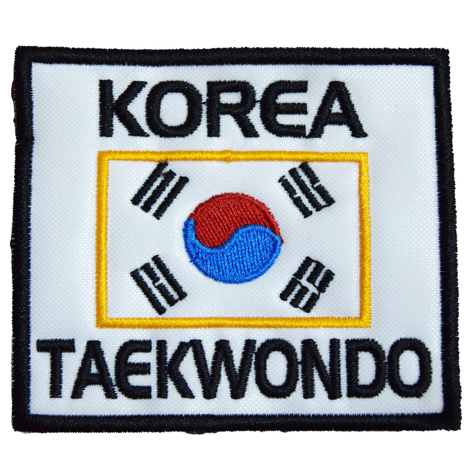 Dae Do TOPPA KOREA TAEKWONDO (8 * 7 cm - NERO)